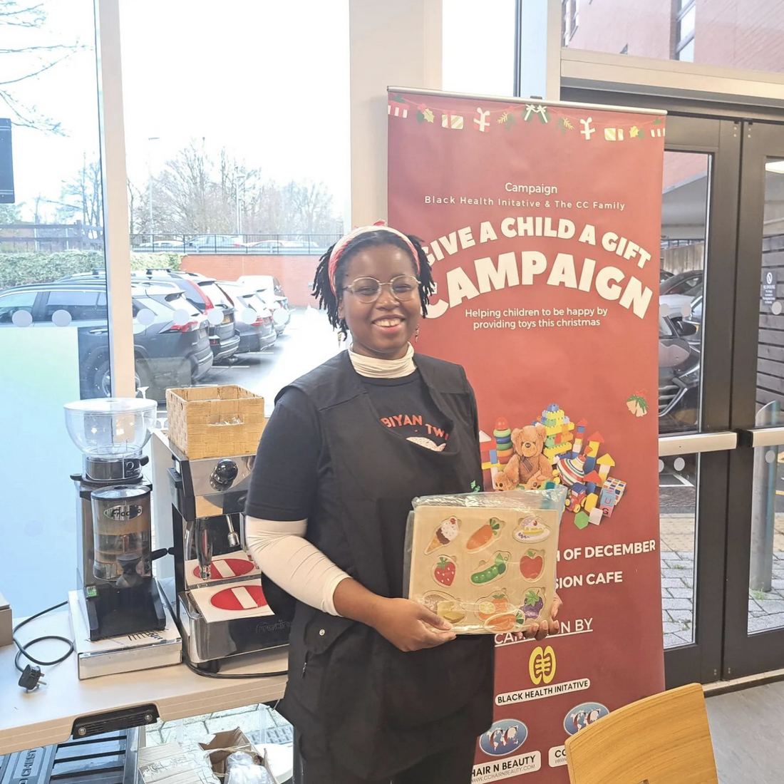 Uniting Community and Compassion: CC Hair and Beauty and CC Continental's Heartfelt Support for the "Give a Child a Gift" Campaign