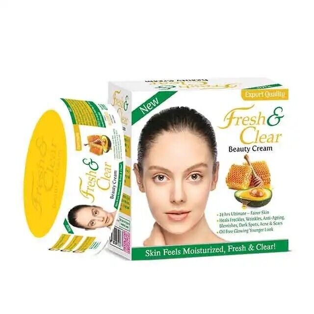 New Fresh & Clear Beauty Cream With Honey & Avocado