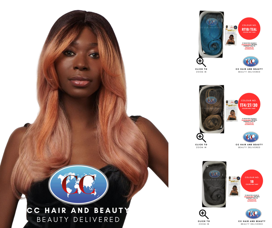 Sleek Synthetic Lace Wig - Amiya Wig