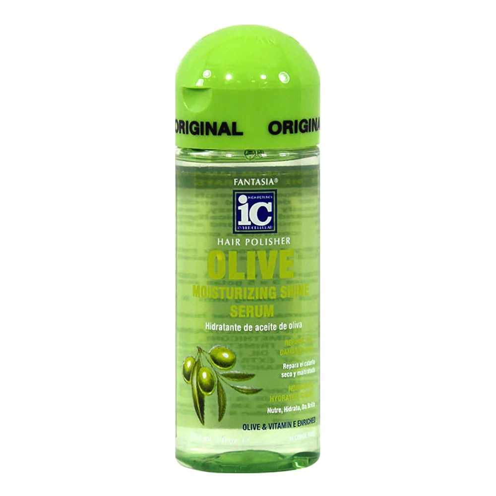 Fantasia Ic Hair Polisher Olive Moisturizing Shine Serum - 6Oz