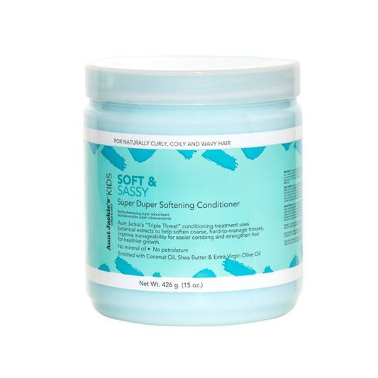 Aunt Jackies Girls Soft And Sassy Super Duper Softening Conditioner 15oz