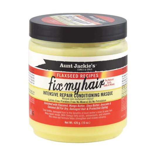 Aunt Jackies Curls And Coils Intensive Repair Conditioning Masque - 15Oz