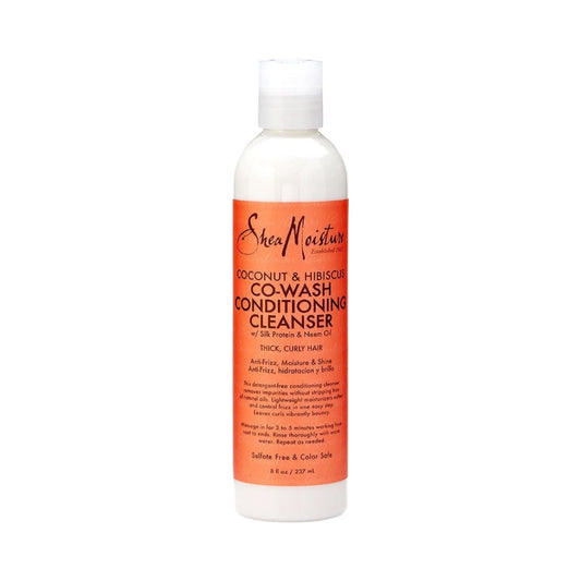 Shea Moisture Coconut & Hibiscus Co-Wash Conditioning Cleanser 8Oz
