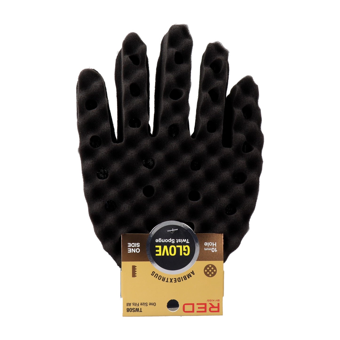 Red Kiss Twist Sponge Glove Sponge In Glove TWS08