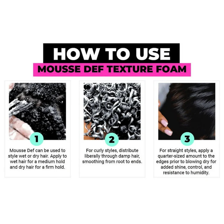 The Doux Mousse Defining Foam Curl Enhancer - 3.4 fl oz