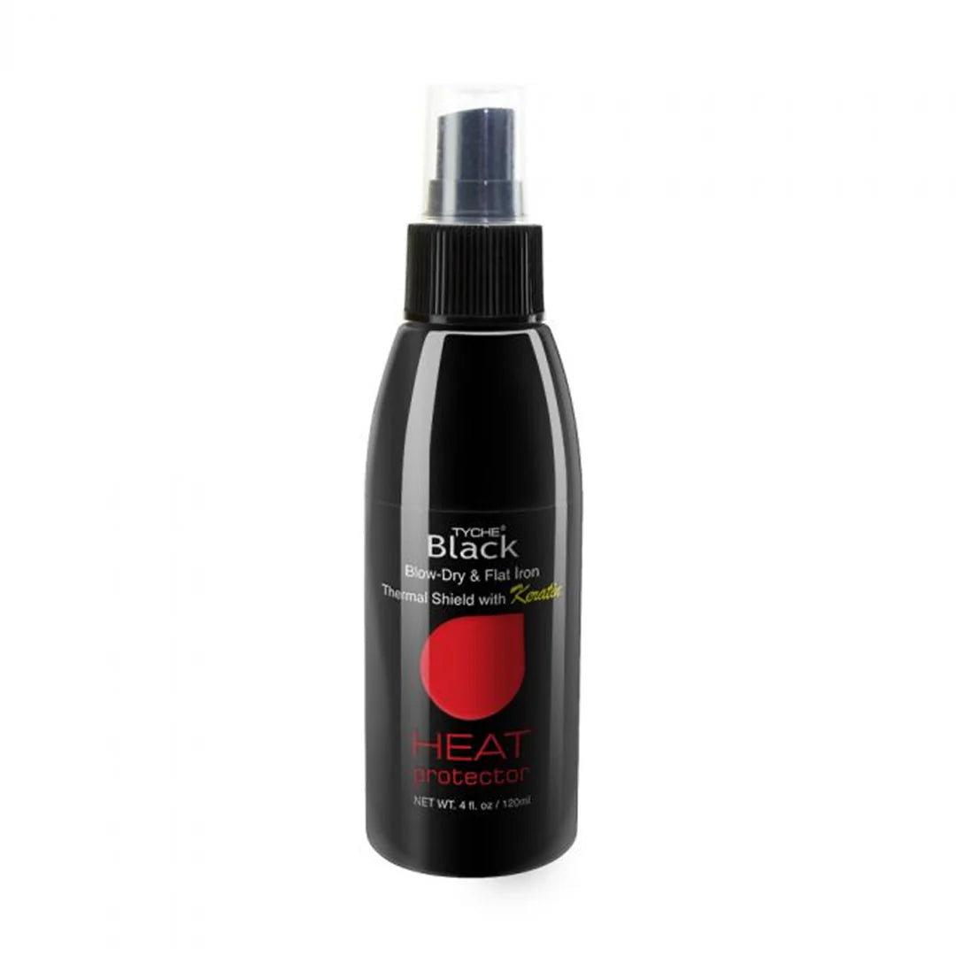 Nicka K Tyche Black Flat Iron Spray Heat Protector Hair Treatment - 120ml
