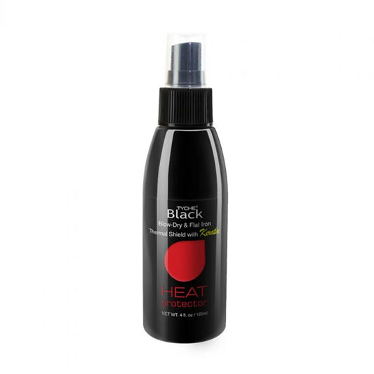 Nicka K Tyche Black Flat Iron Spray Heat Protector Hair Treatment - 120ml