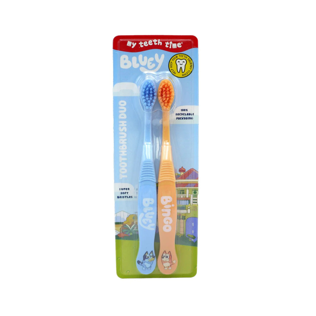 Bluey Toothbrush Twin