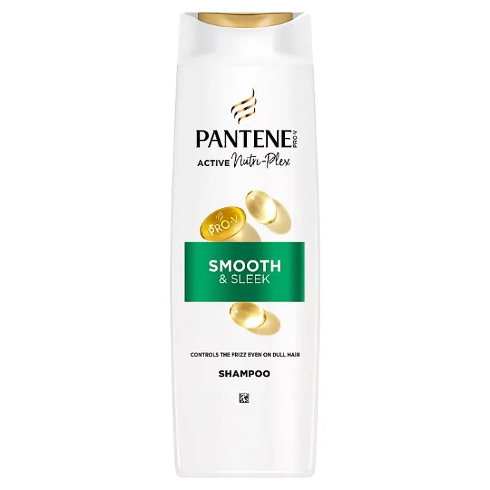 Pantene Smooth & Sleek Shampoo, 325ml