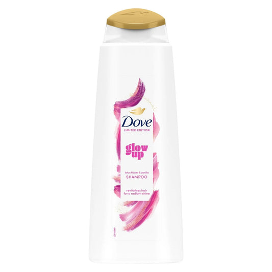 Dove Limited Edition Glow Up Shampoo Lotus Flower & Vanilla 400ml