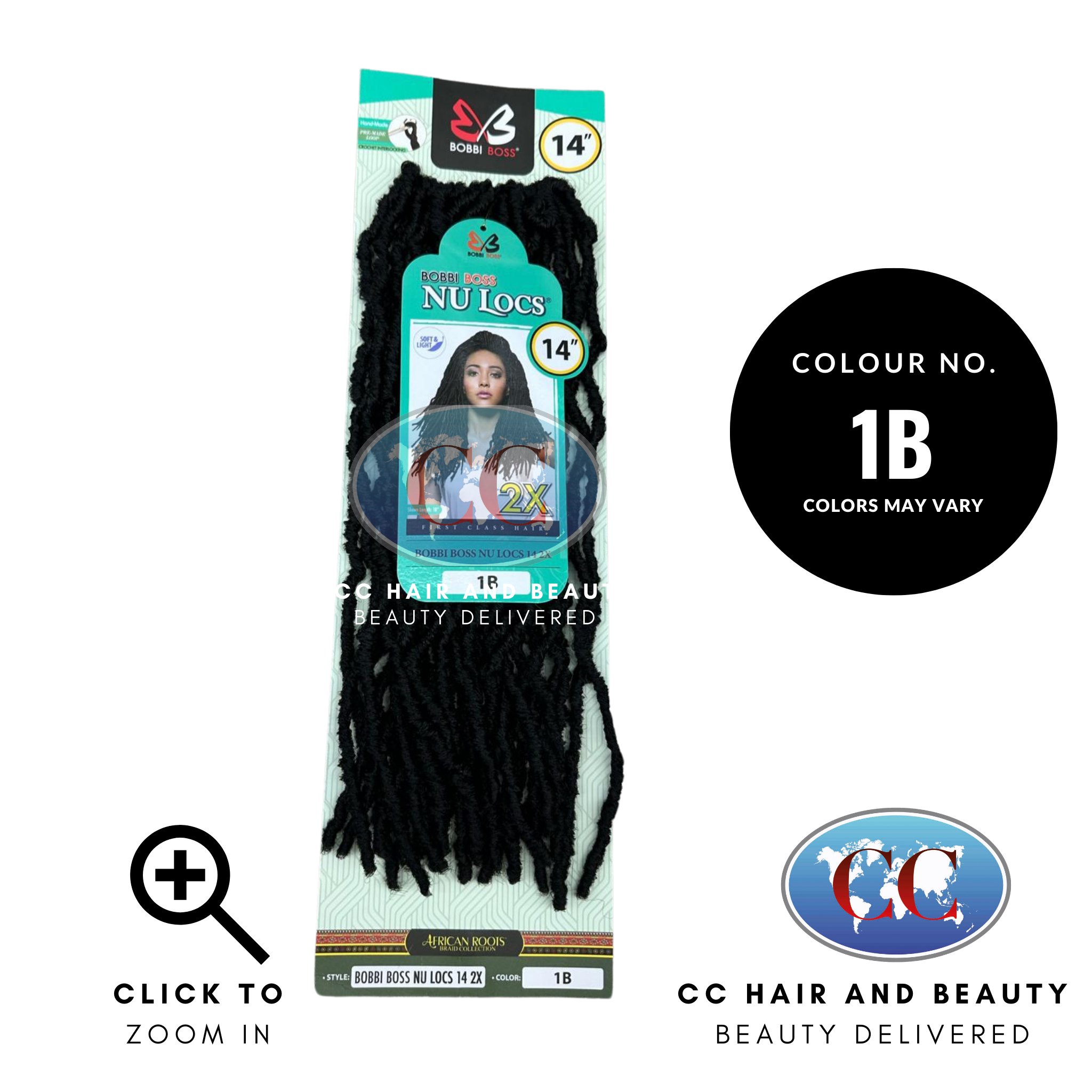 Bobbi Boss Crochet Braid - 2X Nu Locs 14"