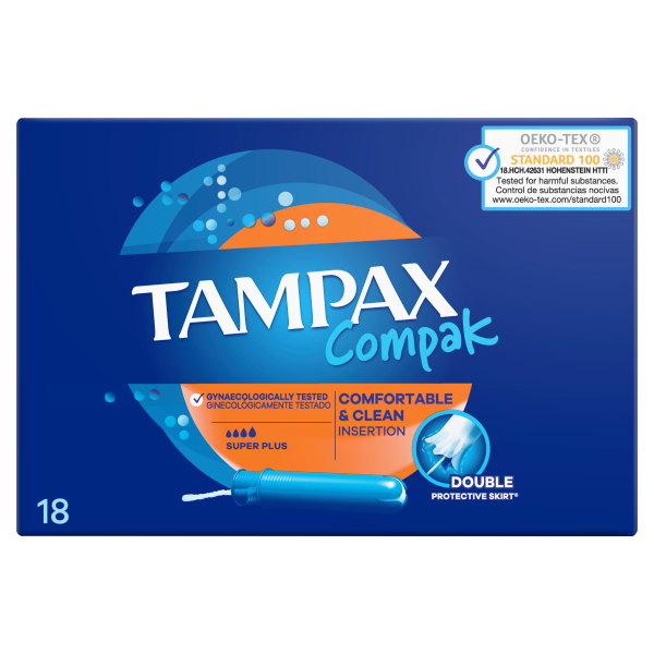 Tampax Compak Tampons Super Plus