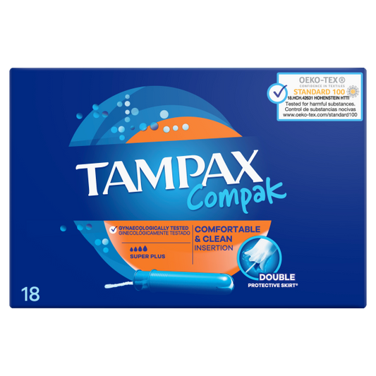 Tampax Compak Tampons Super Plus