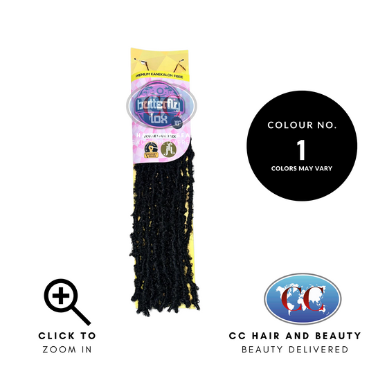 Jazzy Hair Braid Butterfly Lox 18" Double Value Pack