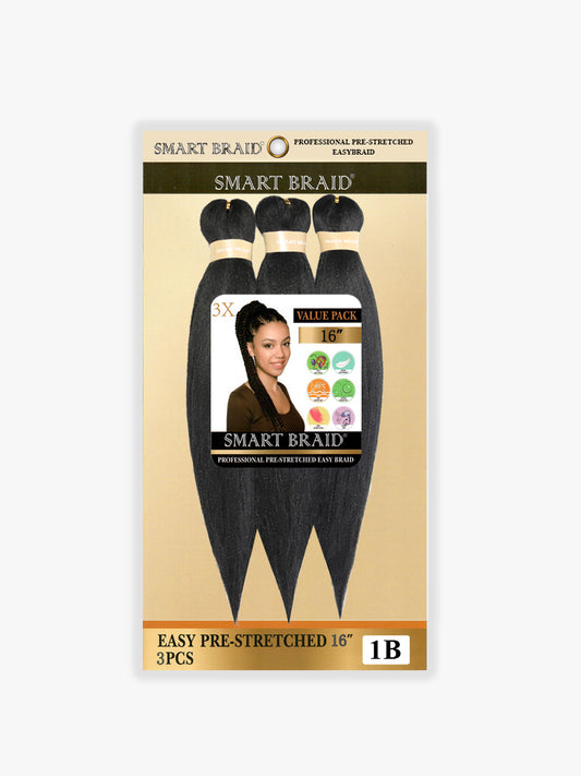 Smart Braid Professional Pre-stretched Braid 3 X  16" Value Pack