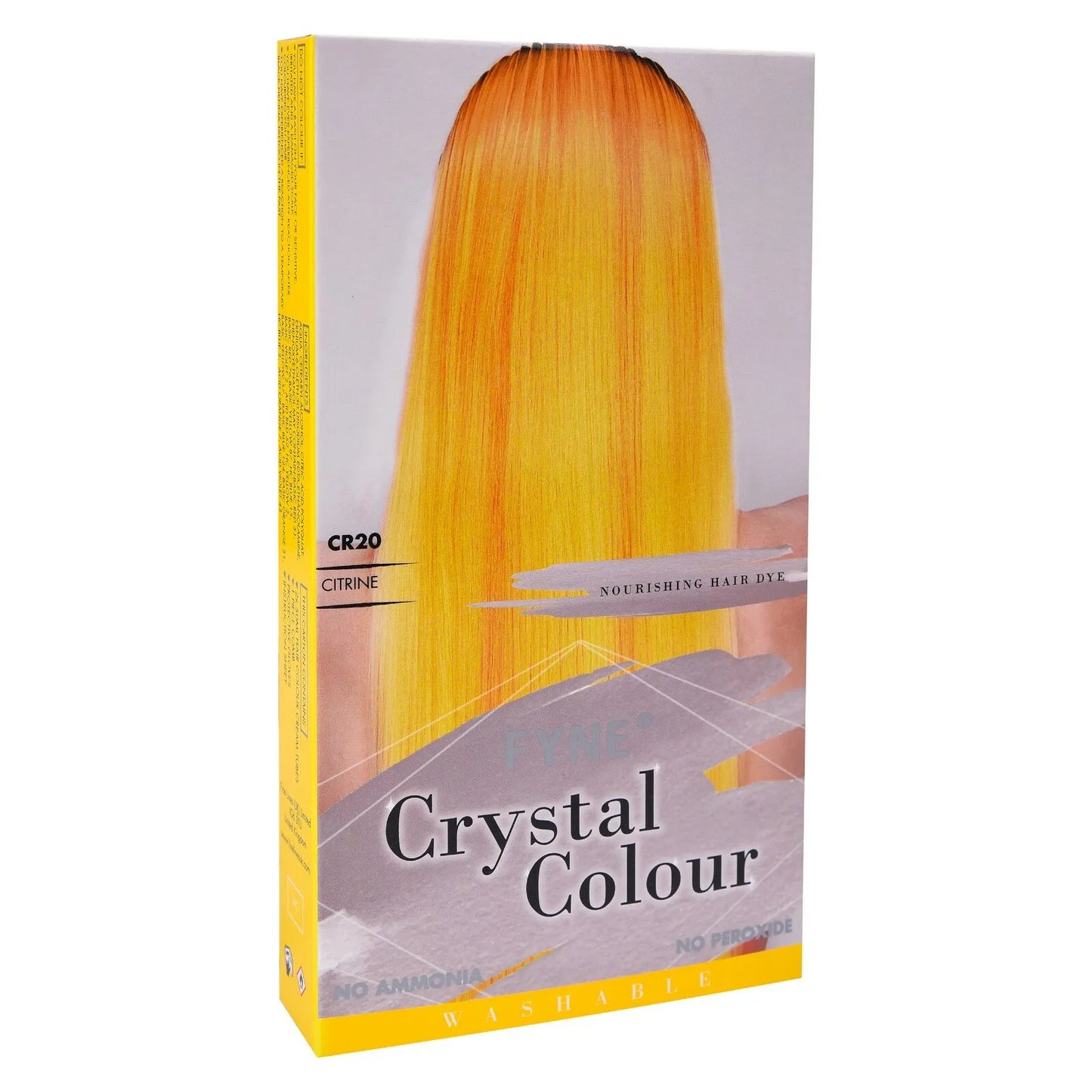 FYNE Crystal Colour A Semi-Permanent Hair Dye - That Washes Off Slowly