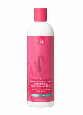 Lusters Pink Repair & Strengthening Natural Oil Moisturizing Lotion, 12 oz