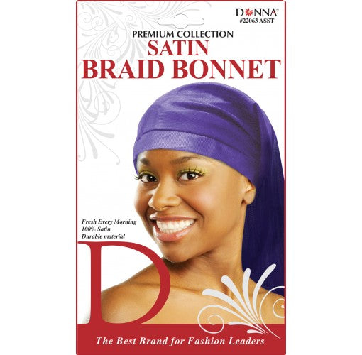 Donna Premium Collection Satin Braid Bonnet 22063Ast