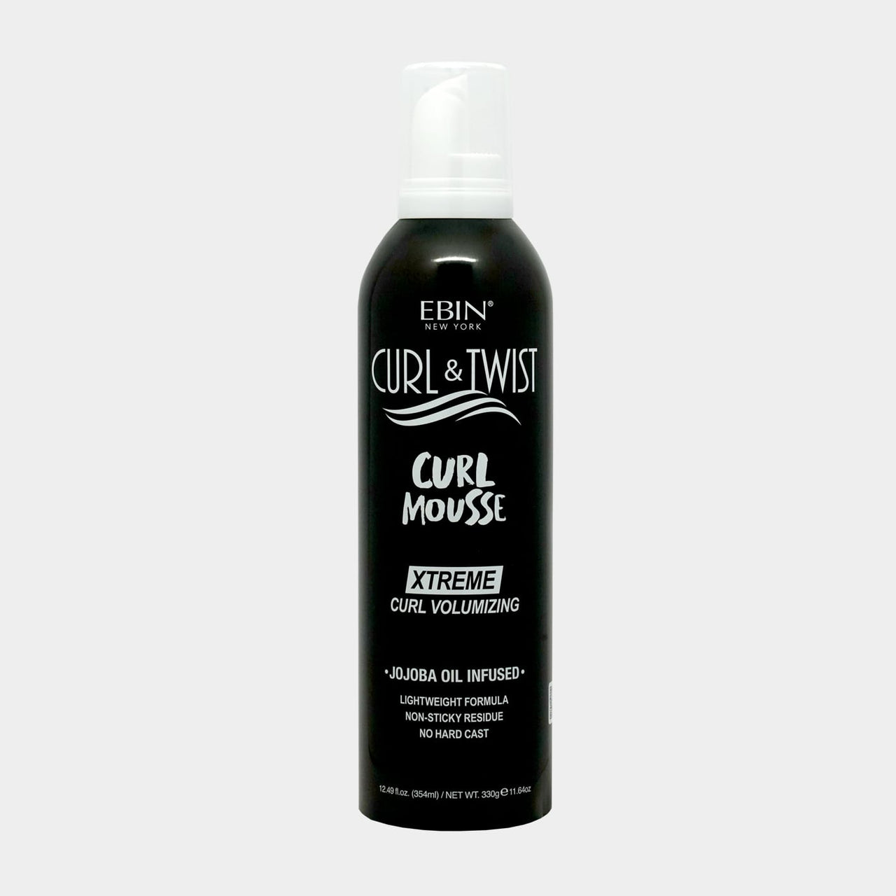 Curl & Twist Curl Mousse - Curl Volumizing | Ebin New York 12.49 Fl.oz.354ml