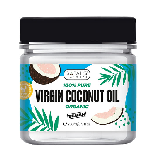 Safah's Natural 100% Pure Virgin Coconut Oil 250ml