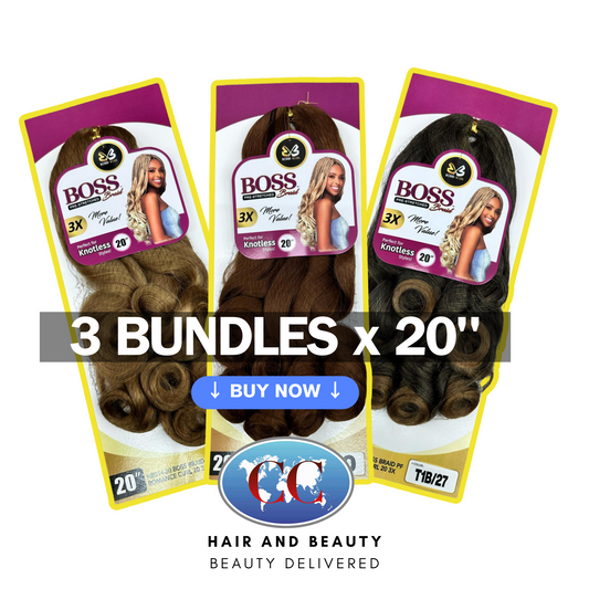 Bobbi Boss Braid PF Romance Curl 20" x 3 Bundles