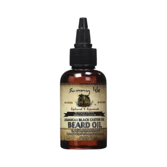 Sunny Isle Jamaican Black Castor Beard Oil - 2 Oz