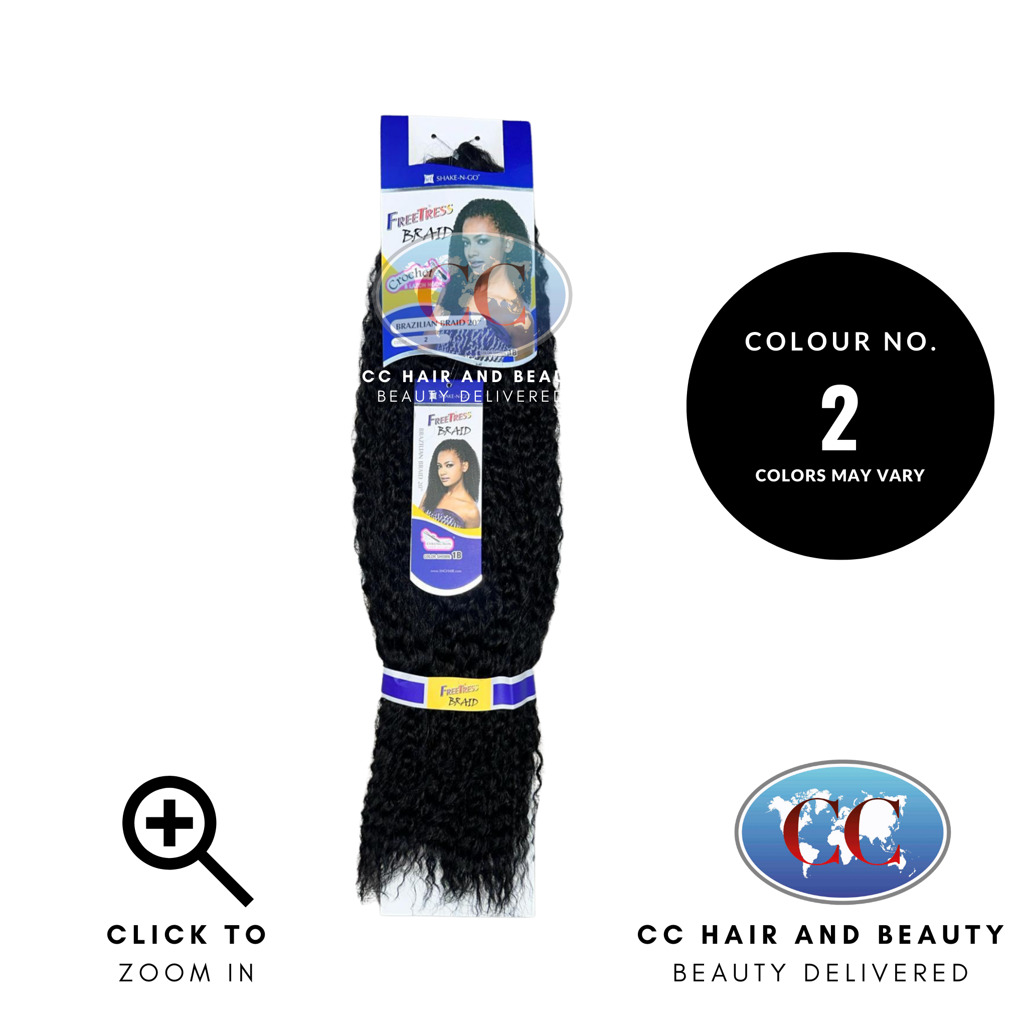 Freetress Synthetic Braid Brazilian Braid 20"