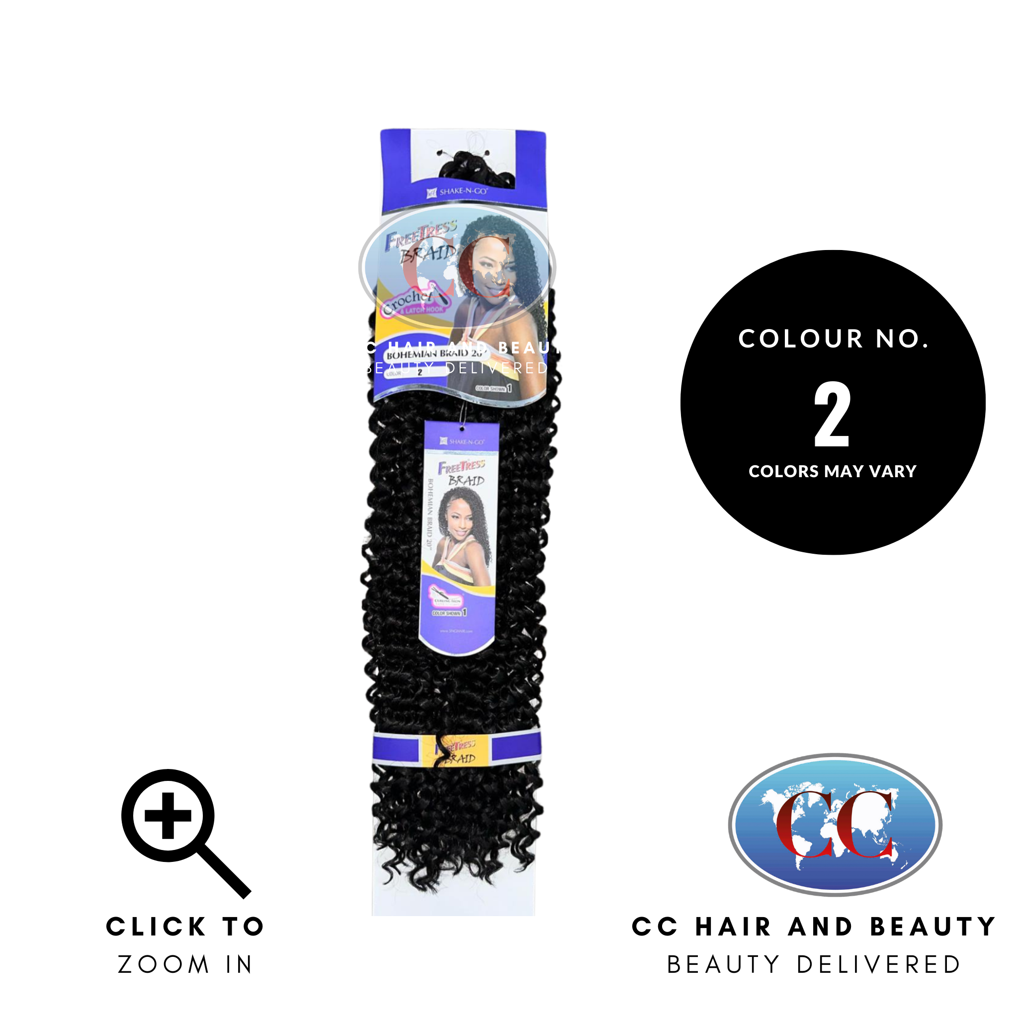 Freetress Synthetic Braid Bohemian Braid 20"-colour 2