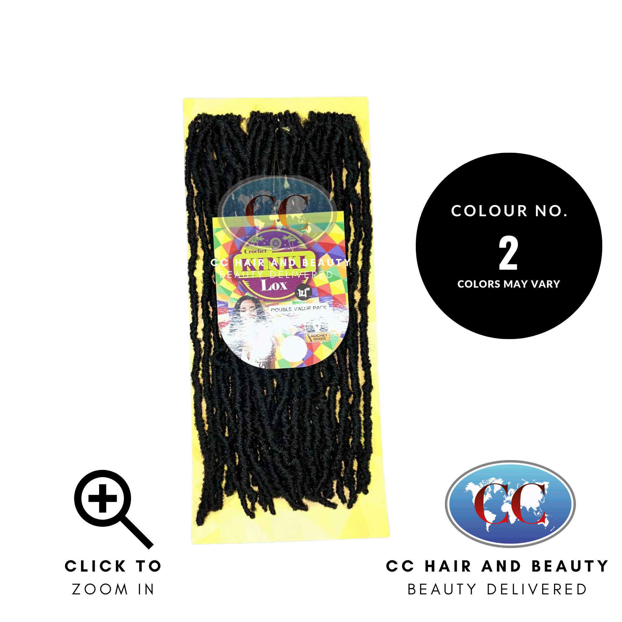 Jazzy Hair Crochet Braid Kinki Lox 14 & 18"