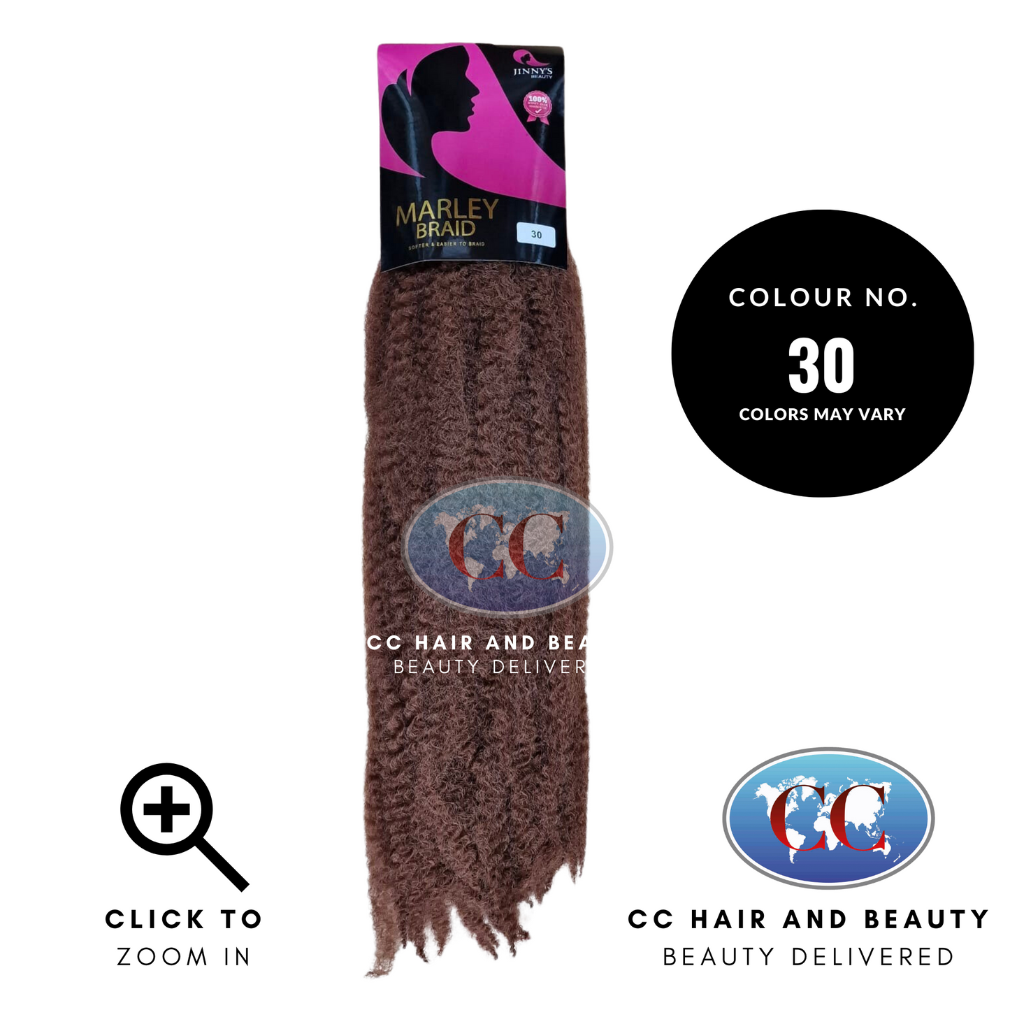 Jinny's Beauty Marley Braid Afro Twist Soft & Easy to Braid/Twist