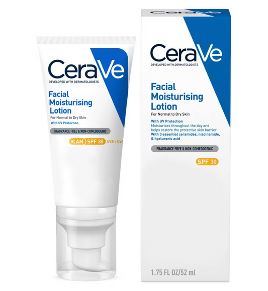 CeraVe AM Facial Moisturising Lotion SPF30 52ml