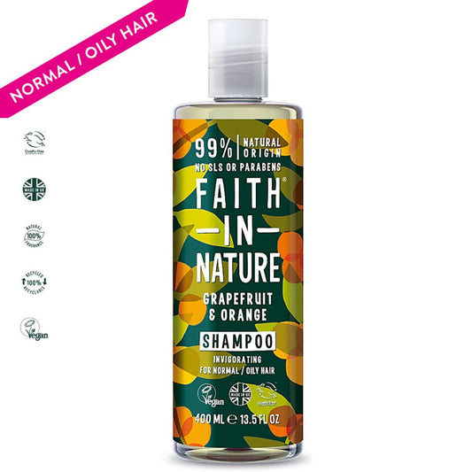 Faith in Nature Grapefruit & Orange Shampoo, 400ml