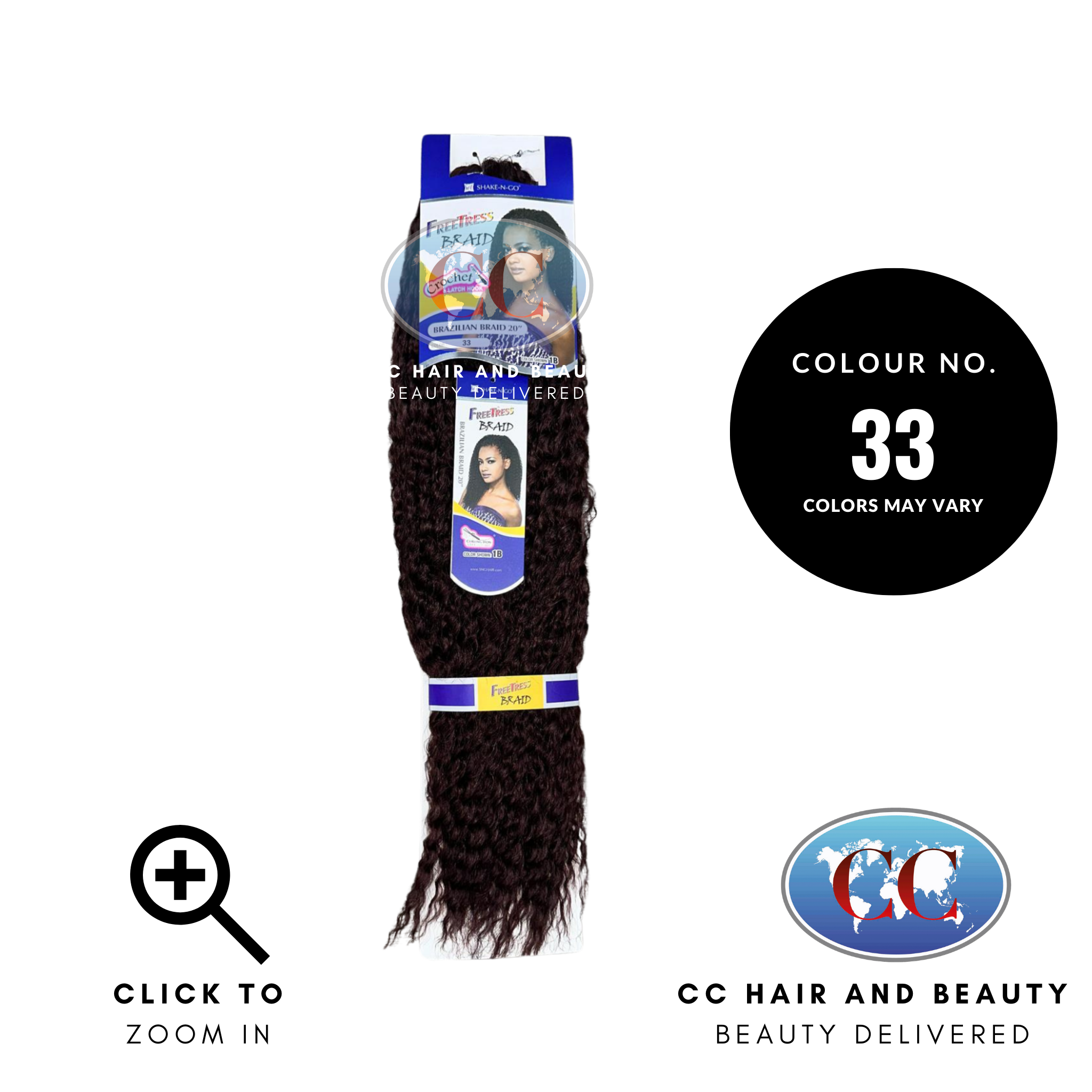 Freetress Synthetic Braid Brazilian Braid 20"