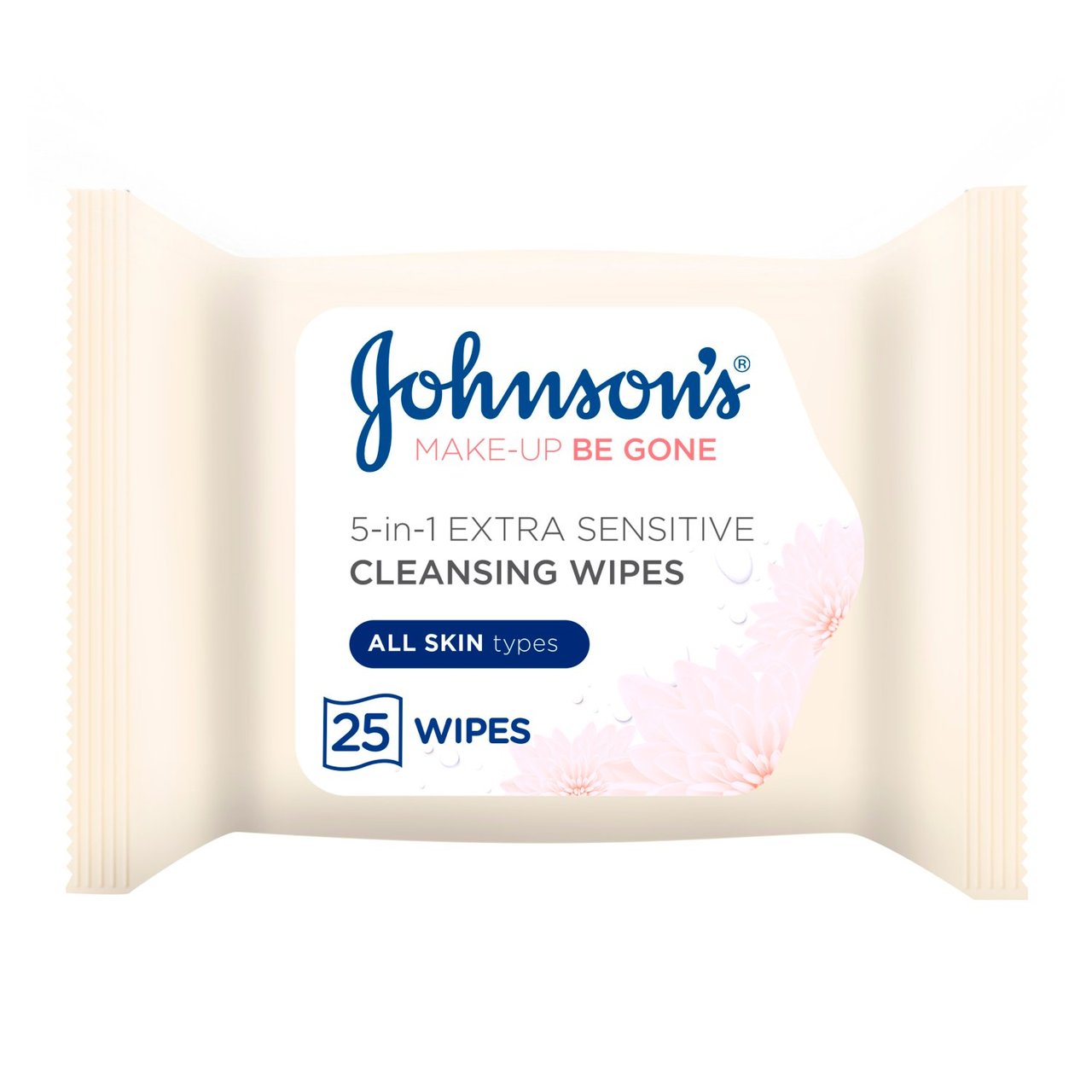 Johnson's Make Up Be Gone Extra-Sensitive 5 in 1 Wipes