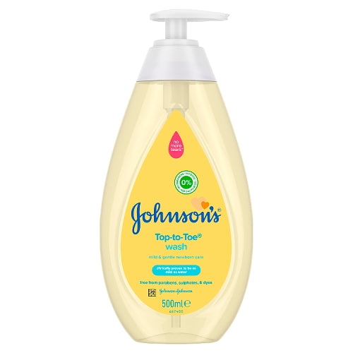 Johnson Top-to-Toe Wash 500ml