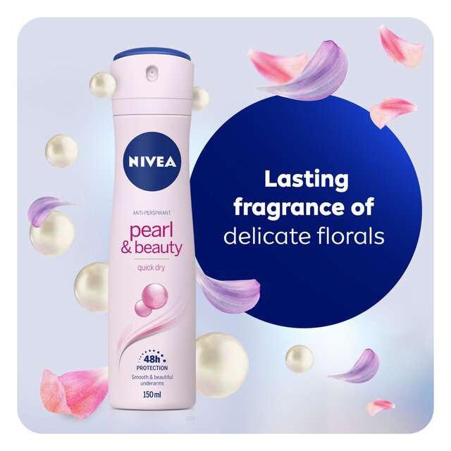 NIVEA Anti-Perspirant Deodorant Spray Pearl & Beauty 150ml