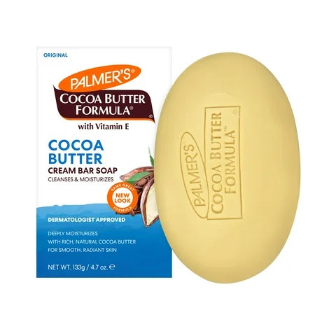Palmers Cocoa Butter Formula Cleanses Moisturises Cream Soap - 3.5Oz