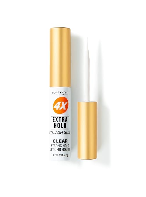 Absolute New York's Poppy and Ivy Tube Eyelash Adhesive - Black & Clear