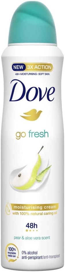 Dove Go Fresh Deodorant, Aloe and Pear 150ml
