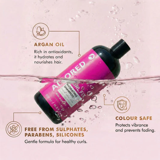 Allored Beauty Curlfix Hydrating Shampoo with Argan Oil 500ml
