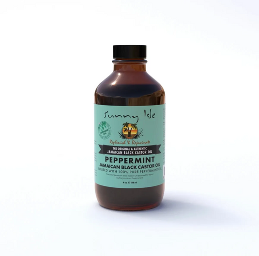 Sunny Isle Replenish & Rejuvenate Peppermint Jamaican Black Castor Oil 118ml