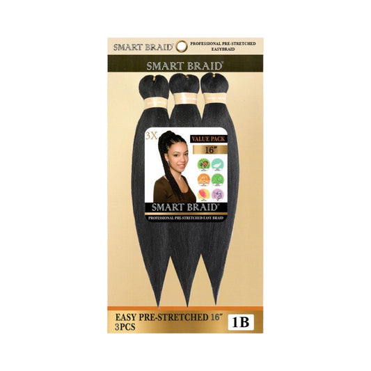 Smart Braid Professional Pre-stretched Braid 3 X  16" Value Pack