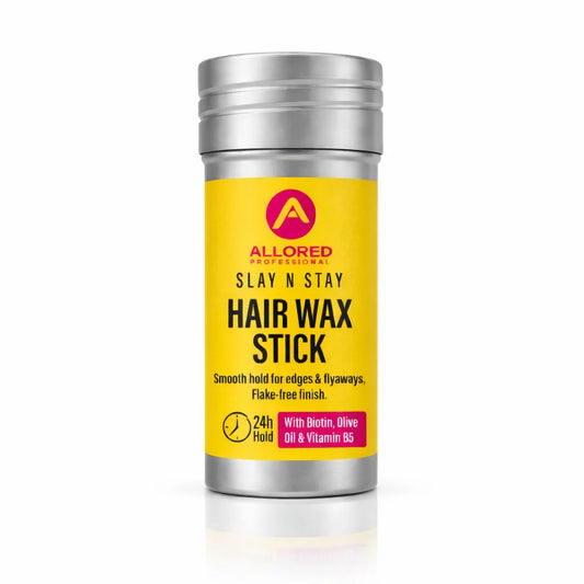Allored Professional SLAY N STAY Hair Wax Stick 75g with Biotin Olive Oil & Vitamin B5 2.6oz