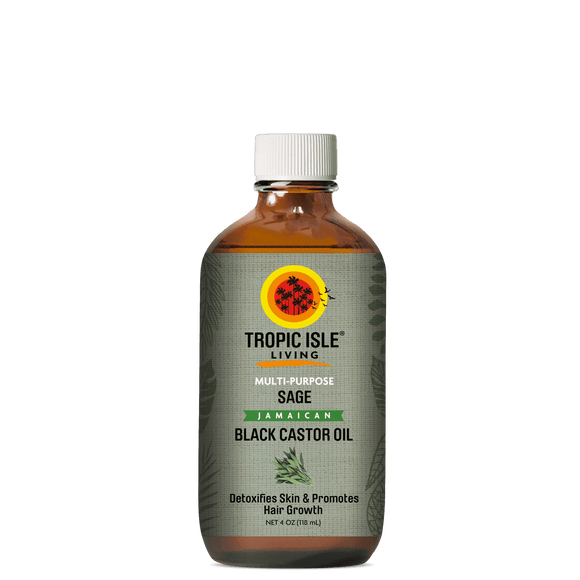 Tropic Isle Living Jamaican Black Castor Oil Sage 118ml