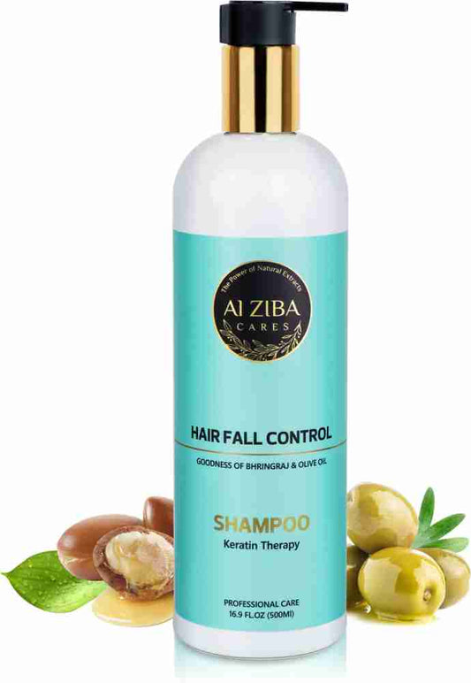 Alziba Cares Hair Fall Control Shampoo 500ml