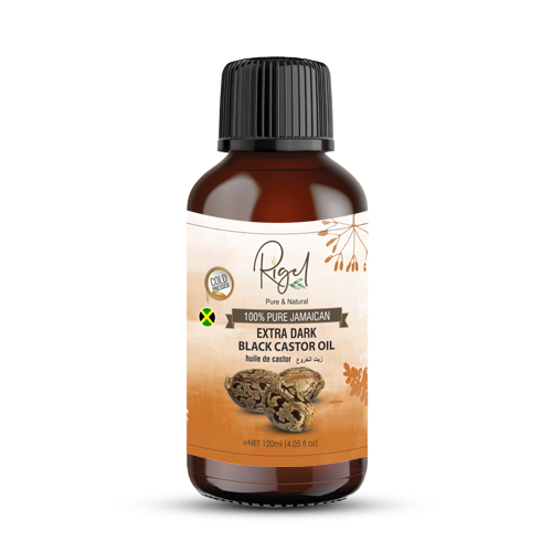 Rigel 100% Pure & Natural Jamaican Extra Black Castor Oil - 4.05oz