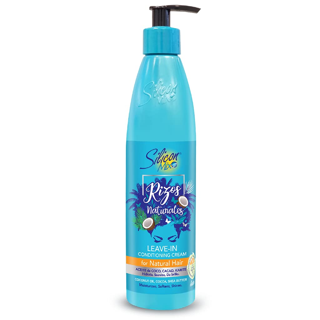 Silicon Mix Rizos Natural Leave-In Conditioning Cream 251ml