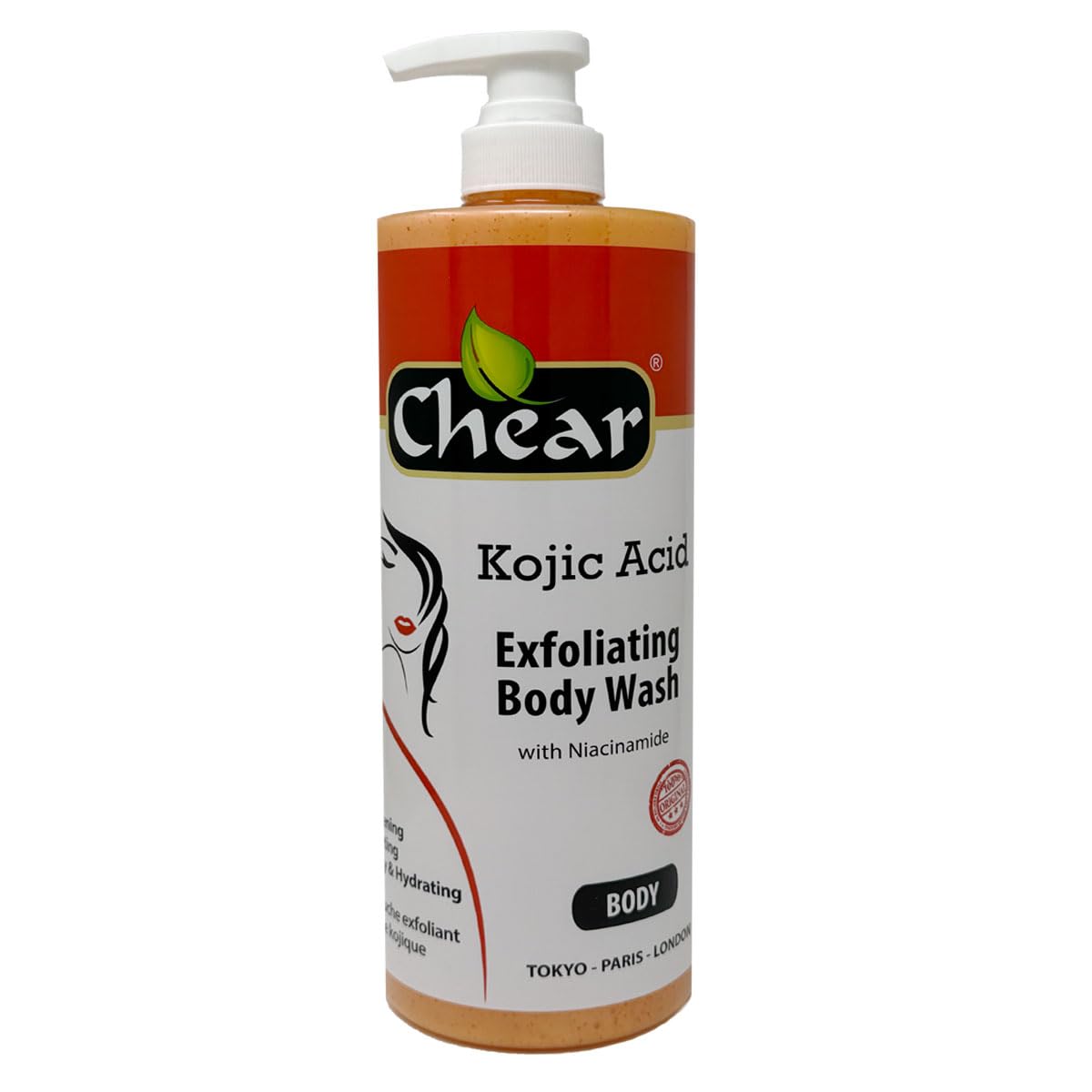 Chear Kojic Acid Skin Brightening Body Wash – 33 Fl oz