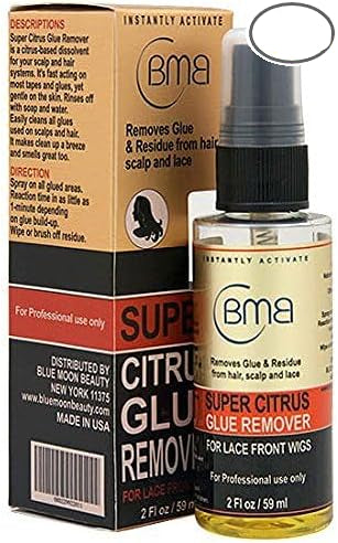 BMB Spray Super Citrus Glue Remover For Lace Front Wigs 2 Fl.Oz