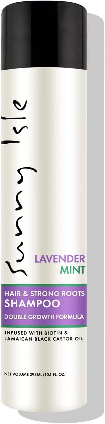 Sunny Isle Lavender Mint Hair and Strong Roots Shampoo 10.1oz